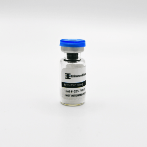BPC-157 10mg vial on white background