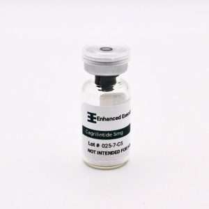 Cagrilintide 5mg vial on white background