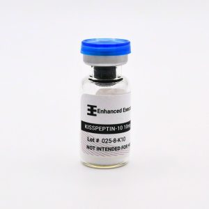 KISSPEPTIN-10 10mg vial on white background