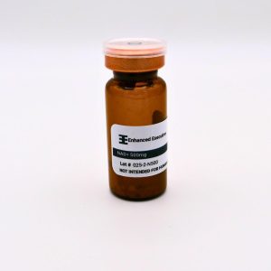 NAD-500mg vial on white background